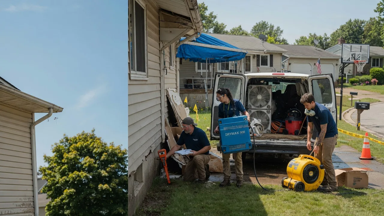 Ceiling Leak Cleanup in Tuscarawas, OH near me